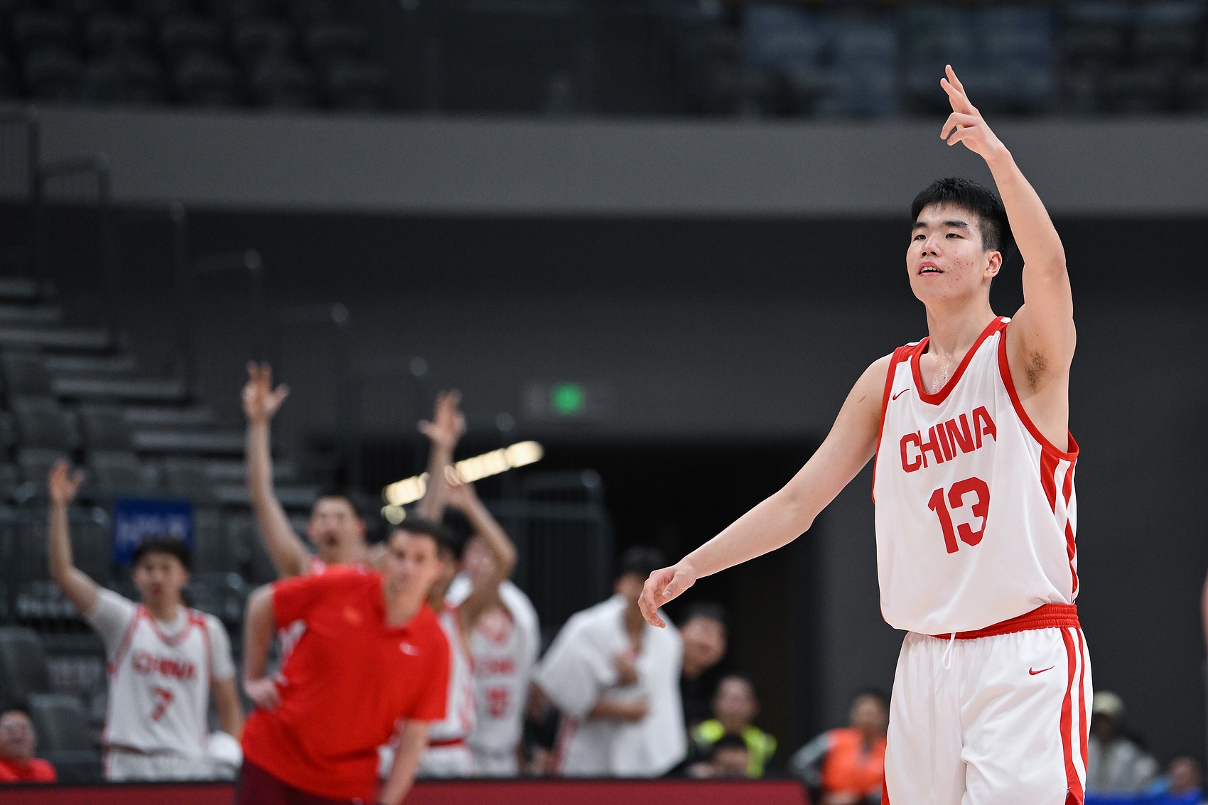 三战净胜138分 中国U18男篮直通亚洲杯八强