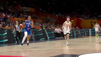 [咪咕全场集锦]女篮世界杯1/4决赛2 中国女篮  61 - 90  法国女篮 全场集锦